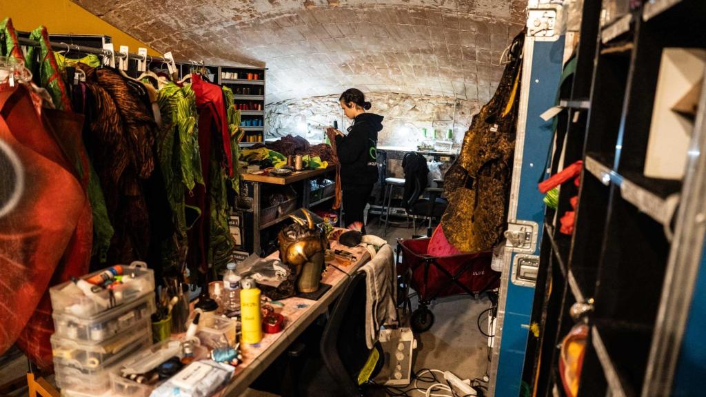 Taller de costura del Cirque du Soleil