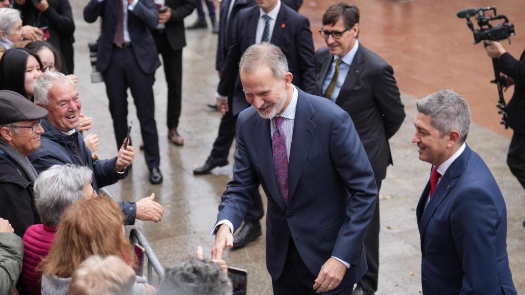 El rei Felip VI i el president Salvador Illa pel centenari de L'Hospitalet de Llobregat