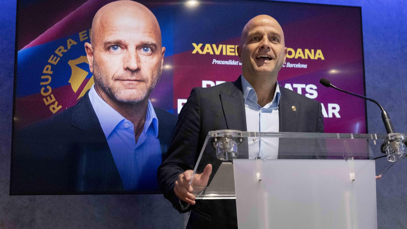 Xavi Vilajoana, precandidato a las elecciones del Barça