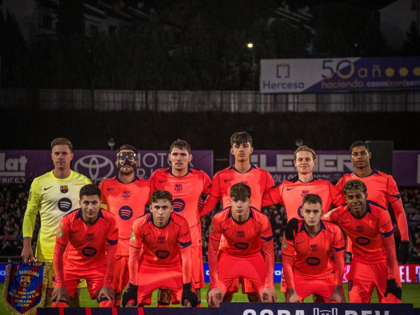 Once titular del Barça en Guadalajara