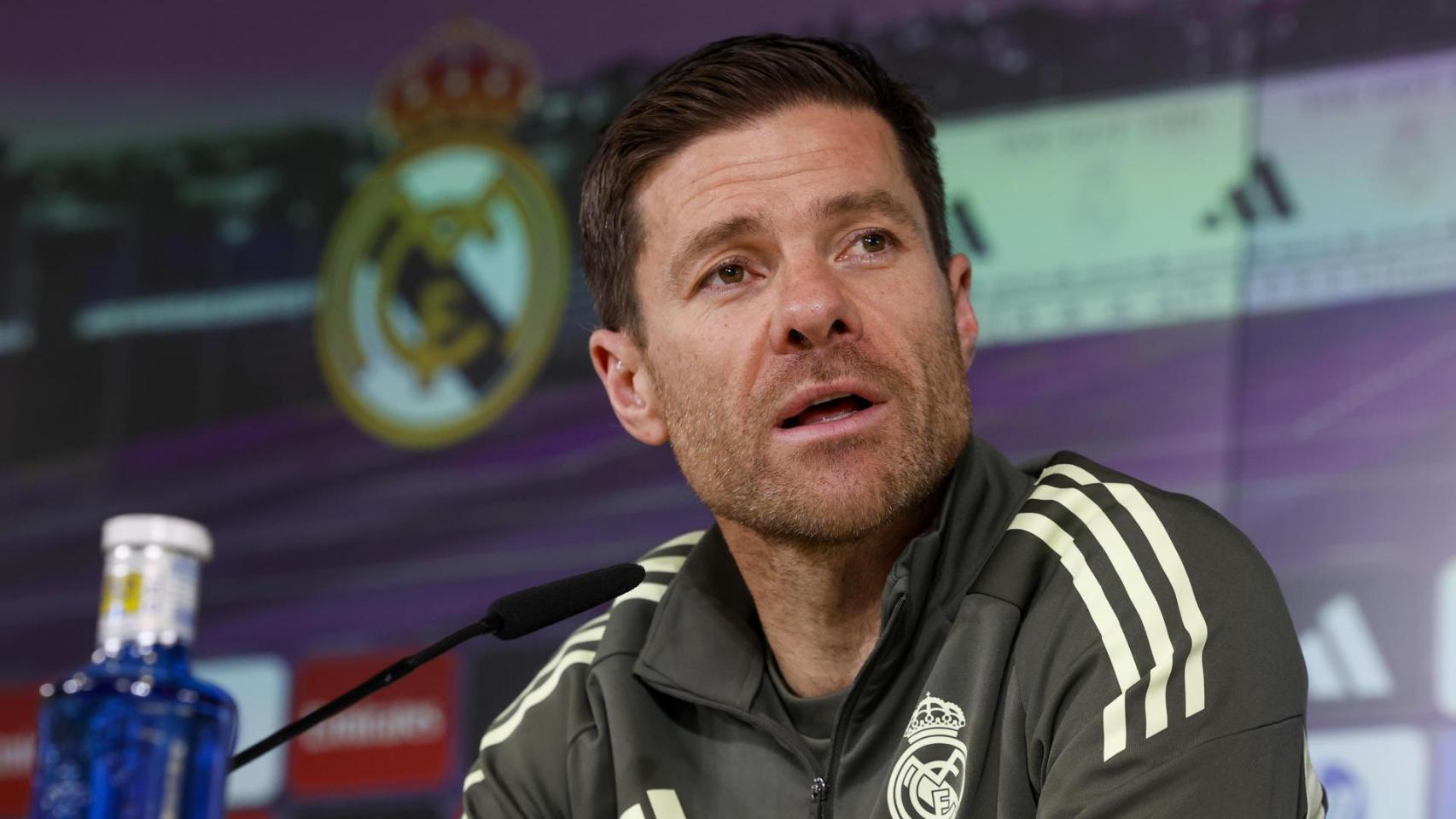 Xabi Alonso, en las instalaciones del Real Madrid