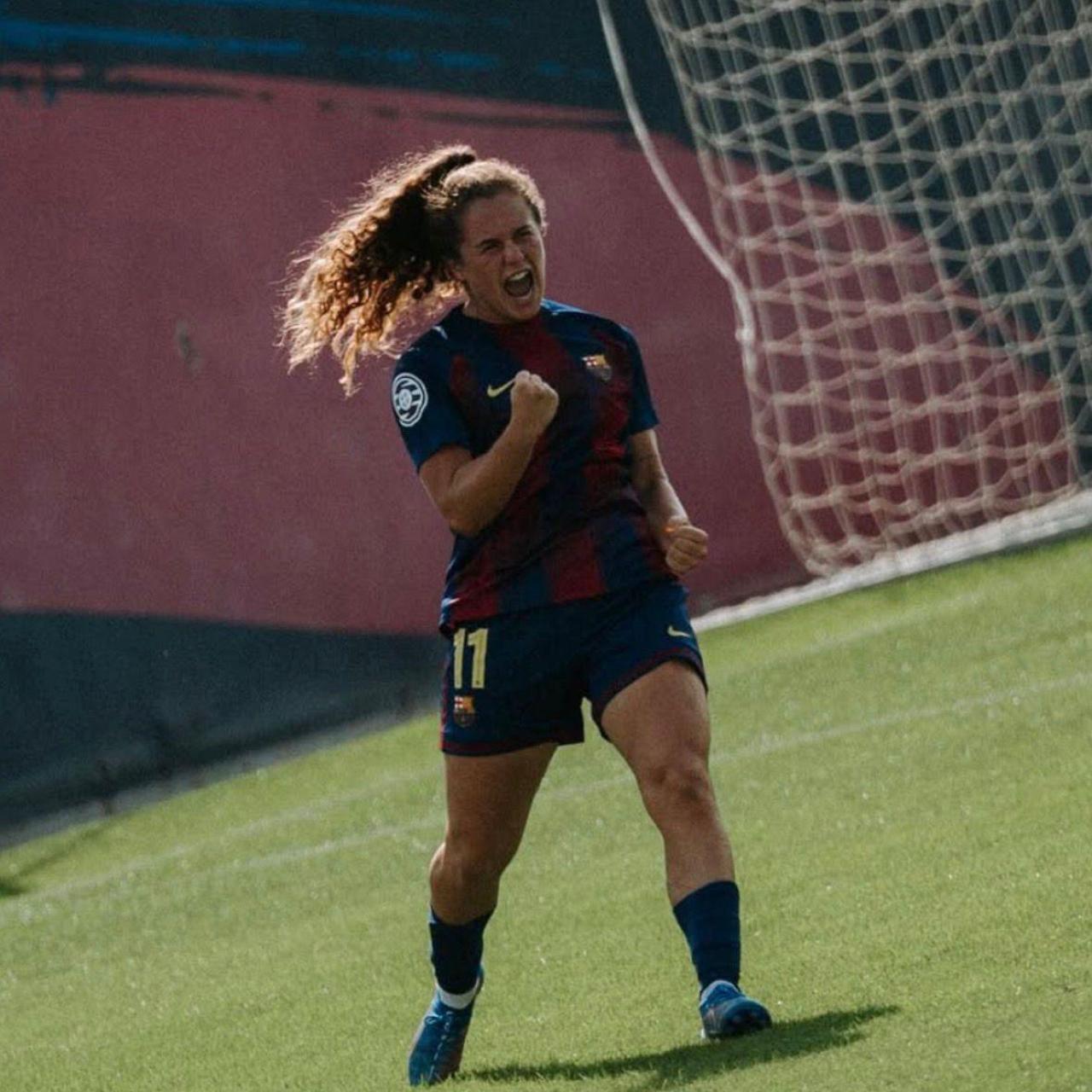 Laia Martret, jugadora del Barça Femenino B