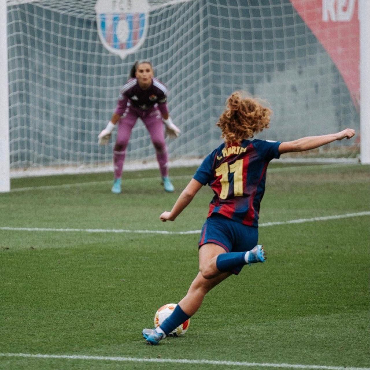 Laia Martret, jugadora del Barça Femení B