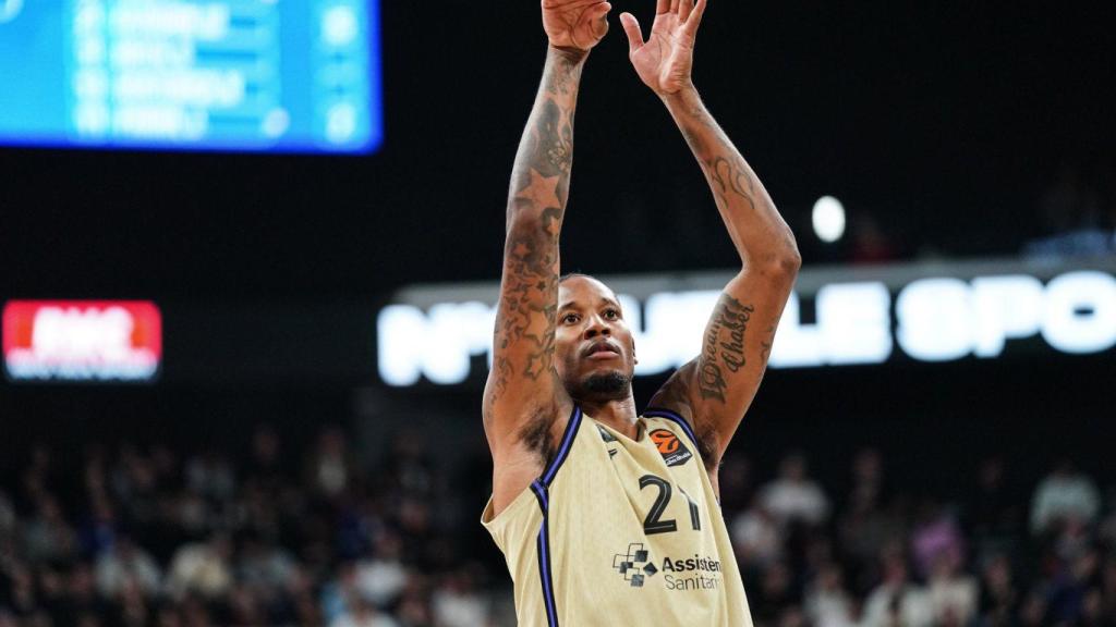 Will Clyburn al Paris Basketball-Barça de bàsquet de l'Eurolliga