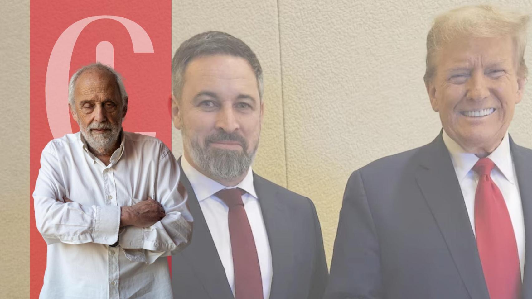 Santiago Abascal y Donald Trump