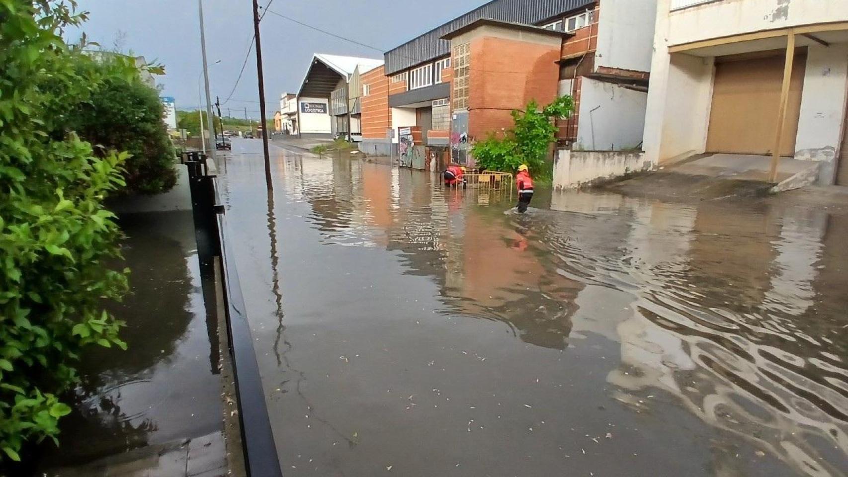 Inundación en Vilassar de Mar, en mayo de 2025