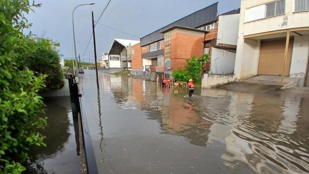 Inundación en Vilassar de Mar, en mayo de 2025
