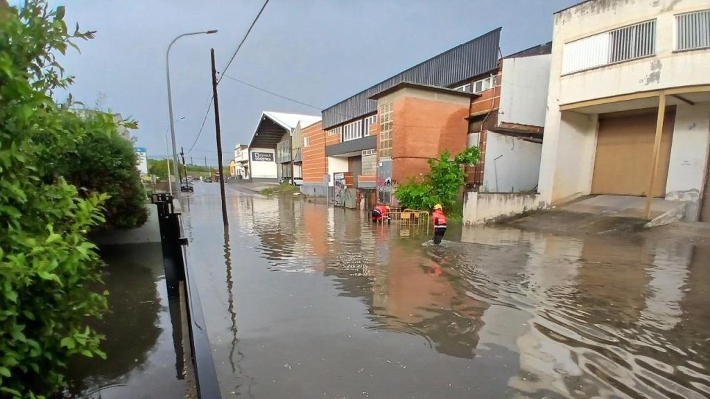 Inundación en Vilassar de Mar, en mayo de 2025