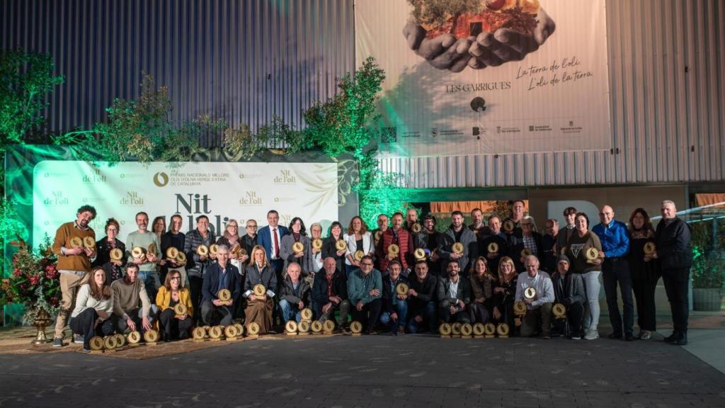 Premiats de la segona edició dels Premis Nacionals Millors Olis d’Oliva Catalunya