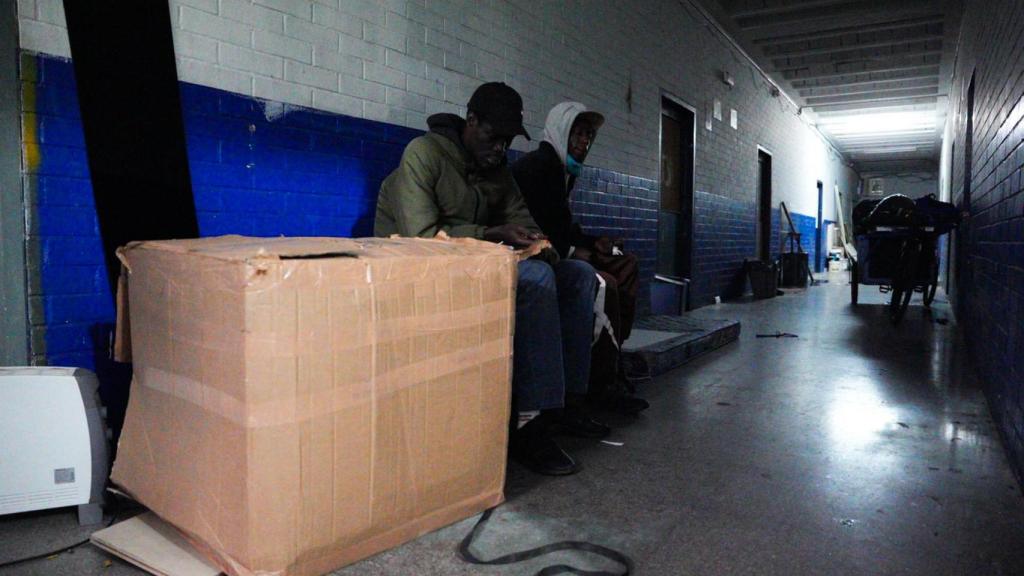 Imagenes de la desokupación del B9