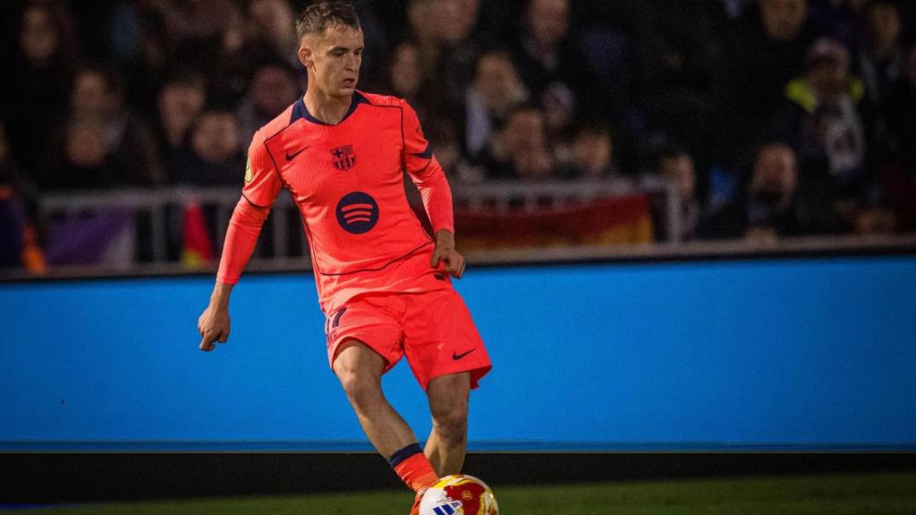 Marc Casadó juega como lateral en el Guadalajara-Barça