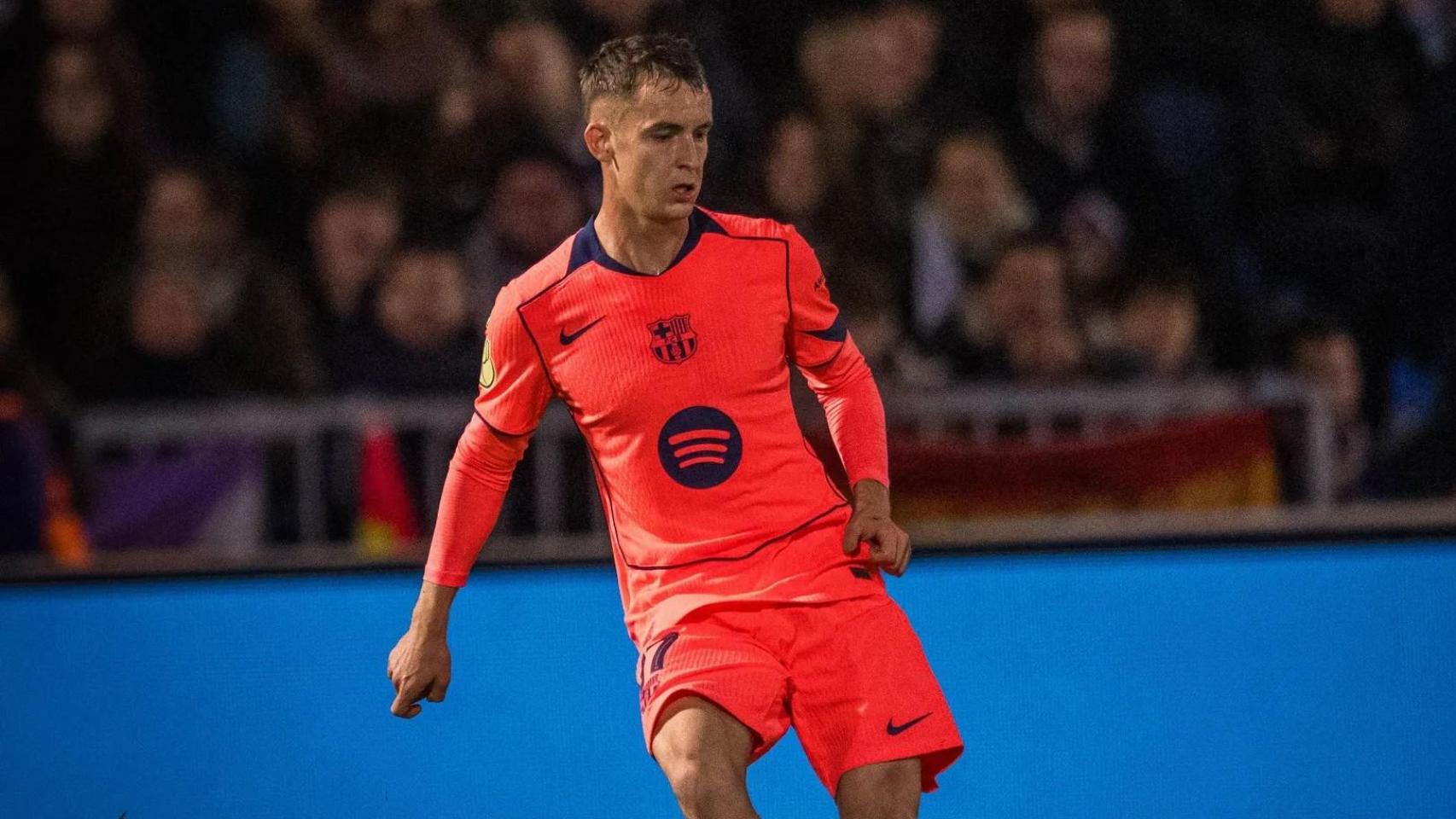 Marc Casadó juega como lateral en el Guadalajara-Barça