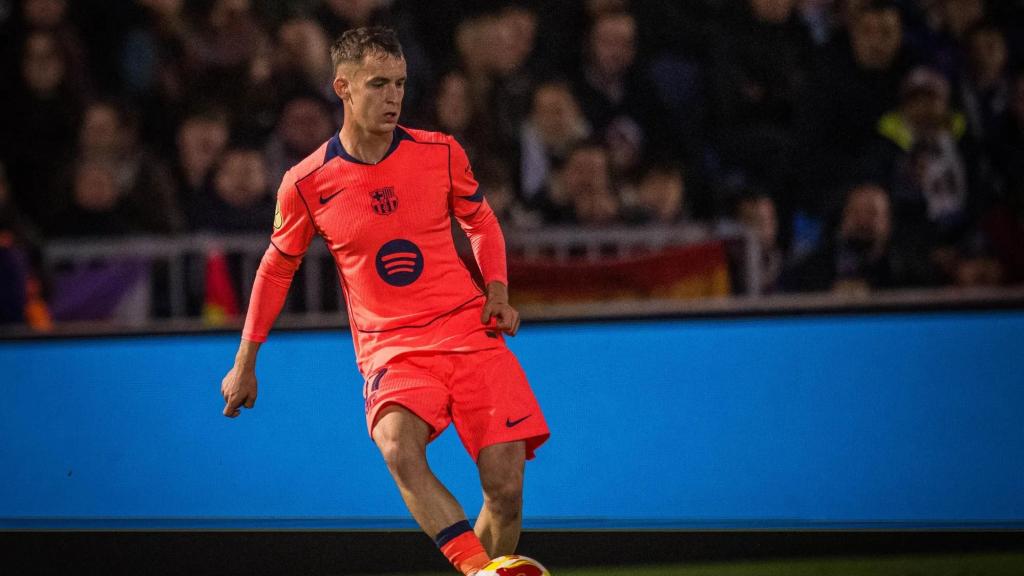 Marc Casadó juega como lateral en el Guadalajara-Barça