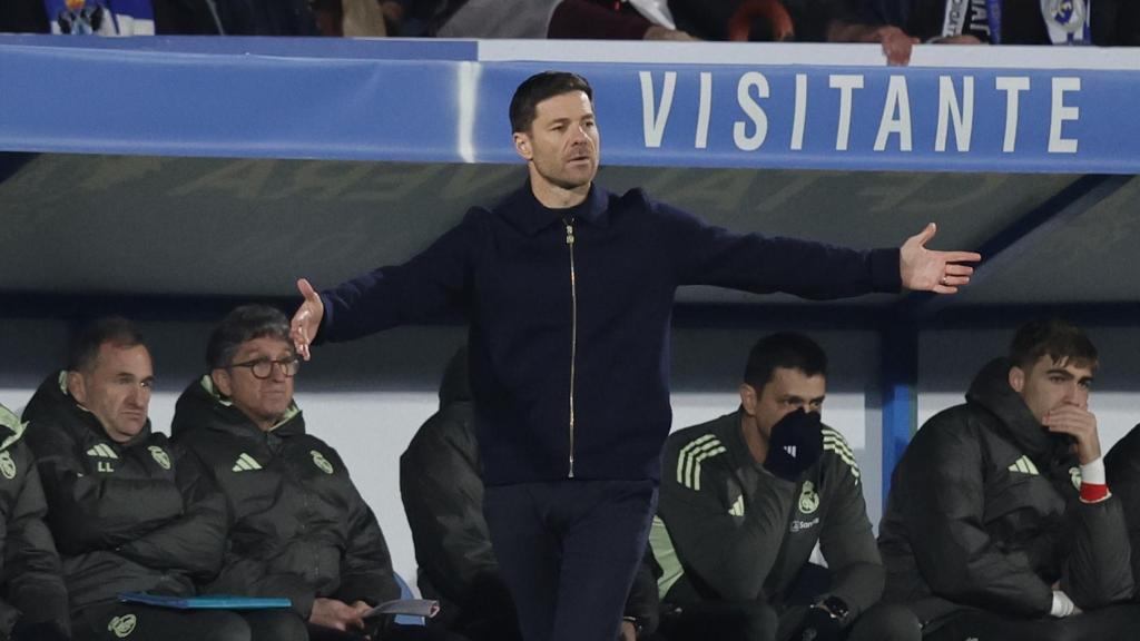 Xabi Alonso en el CF Talavera-Real Madrid