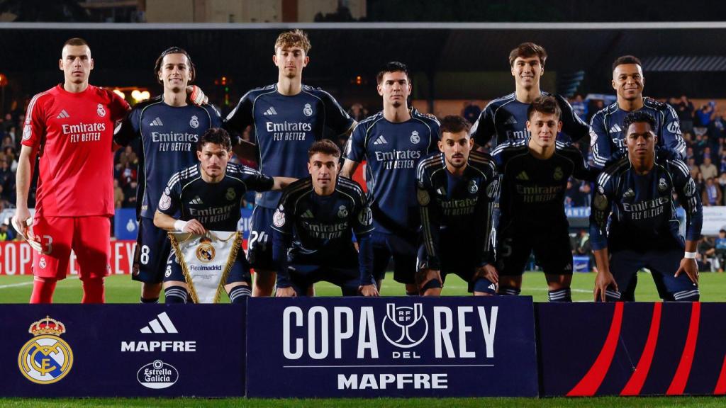 El once del Real Madrid contra el Talavera