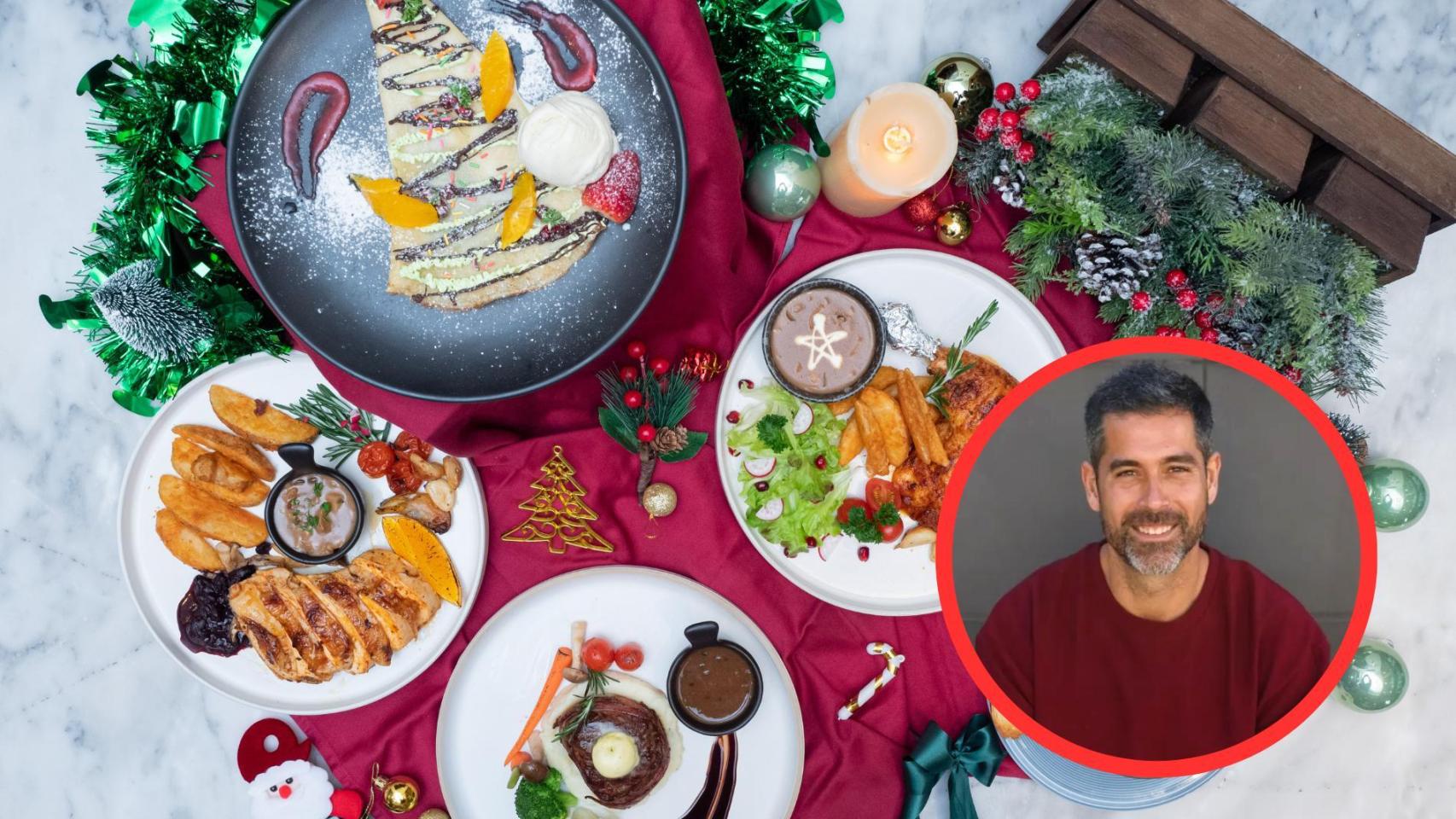 Pablo Ojeda y comidas navideñas