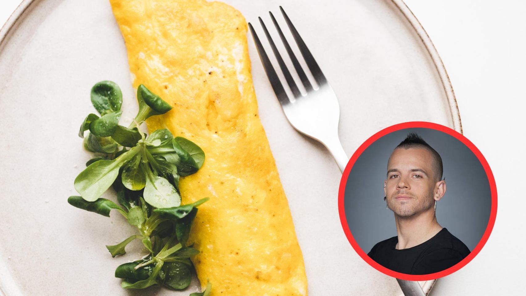 Dabiz Muñoz y tortilla francesa