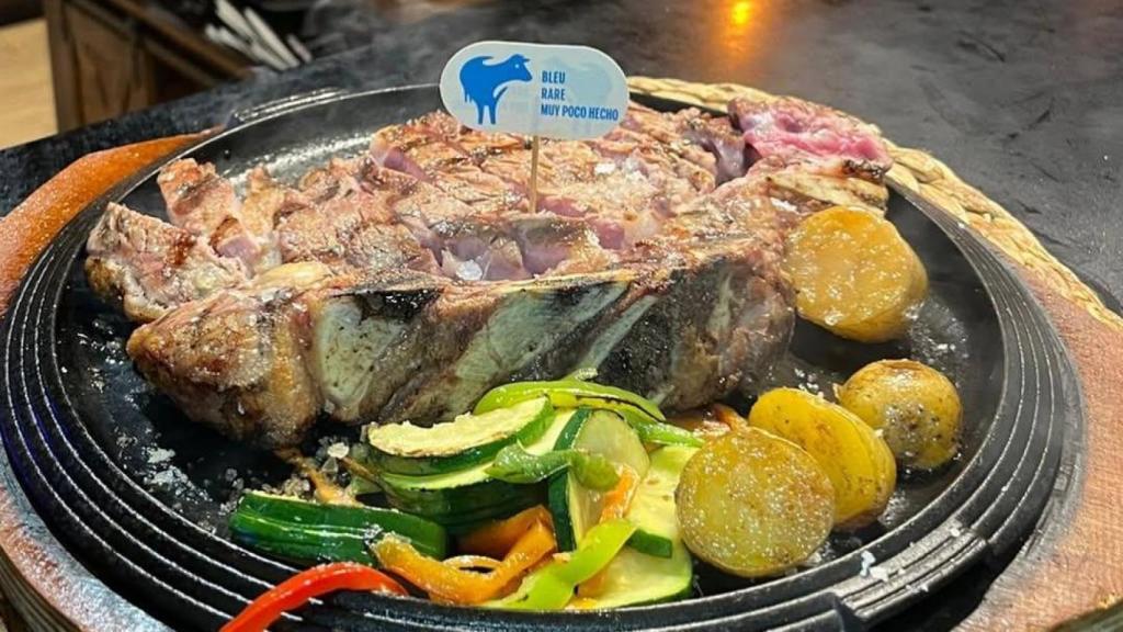 El chuletón de carne madurada del Tío Brasas