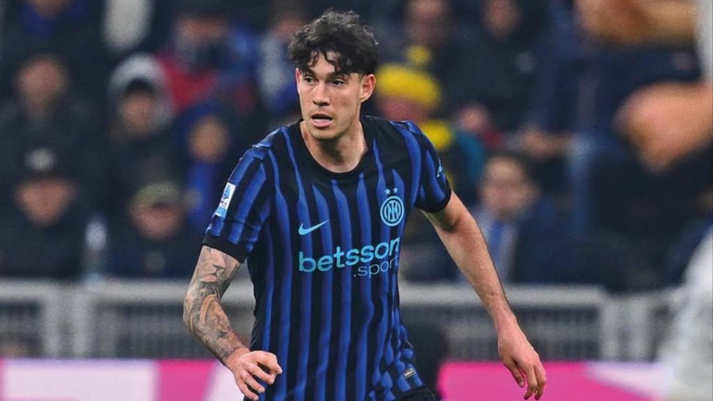 Alessandro Bastoni, futbolista de l'Inter de Milà, en un partit de la temporada 2025-26