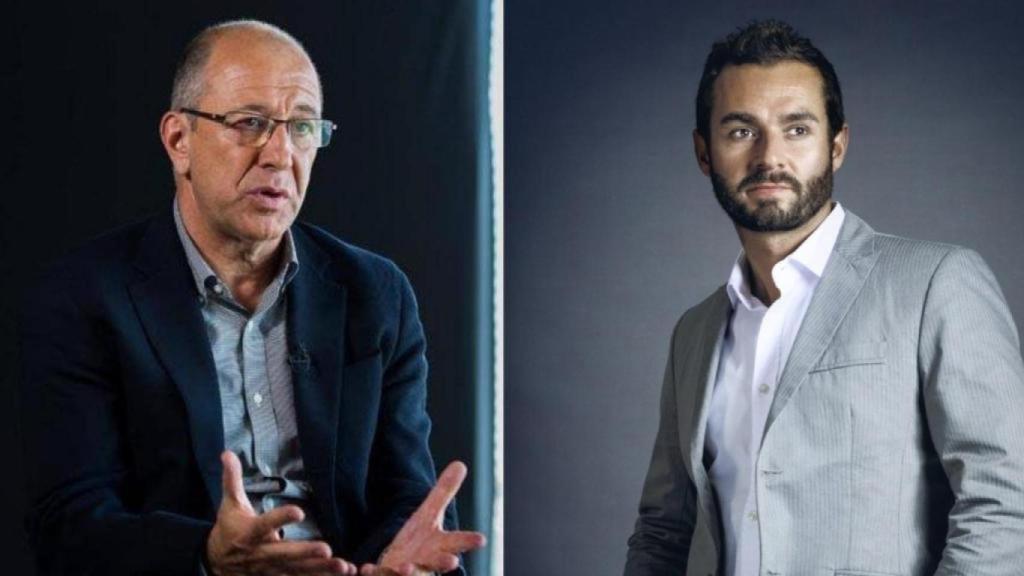 Manel Arroyo y Gerard Guiu, en un fotomontaje