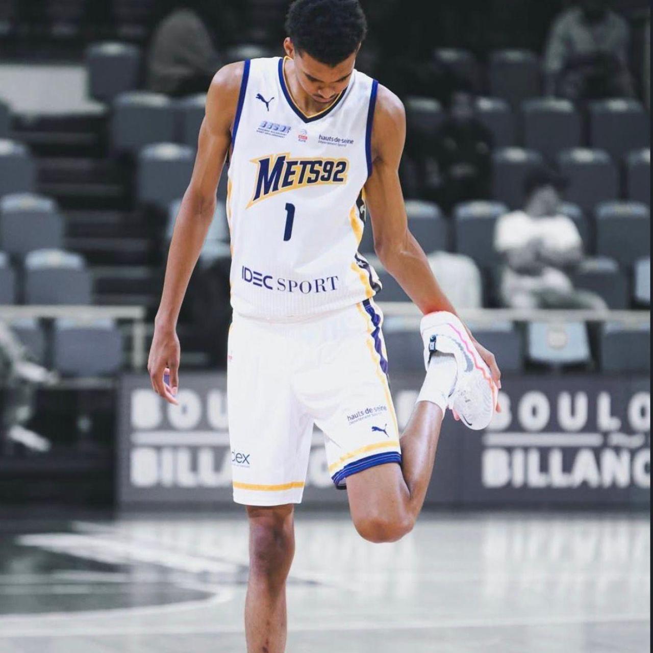 Victor Wembanyama con Metropolitans 92