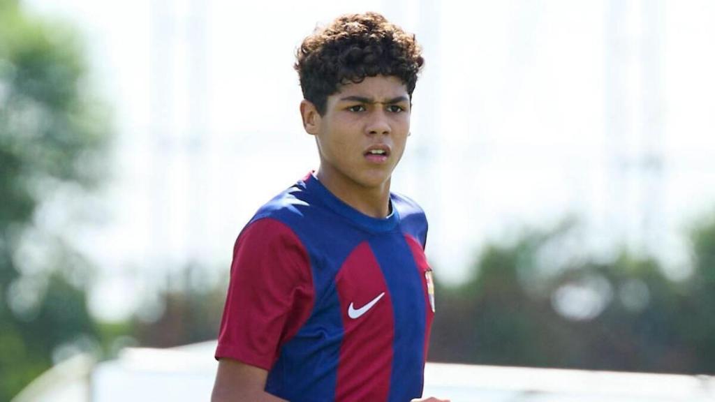 Ismael Ziani, jugador de la Masia