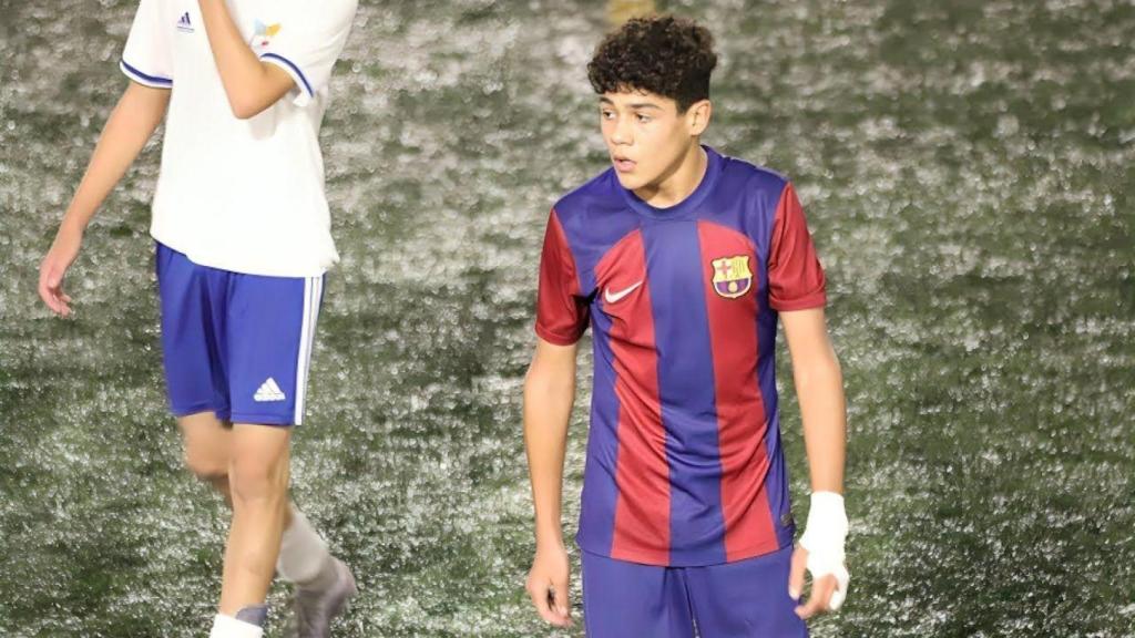 Ismael Ziani, jugador de la Masia