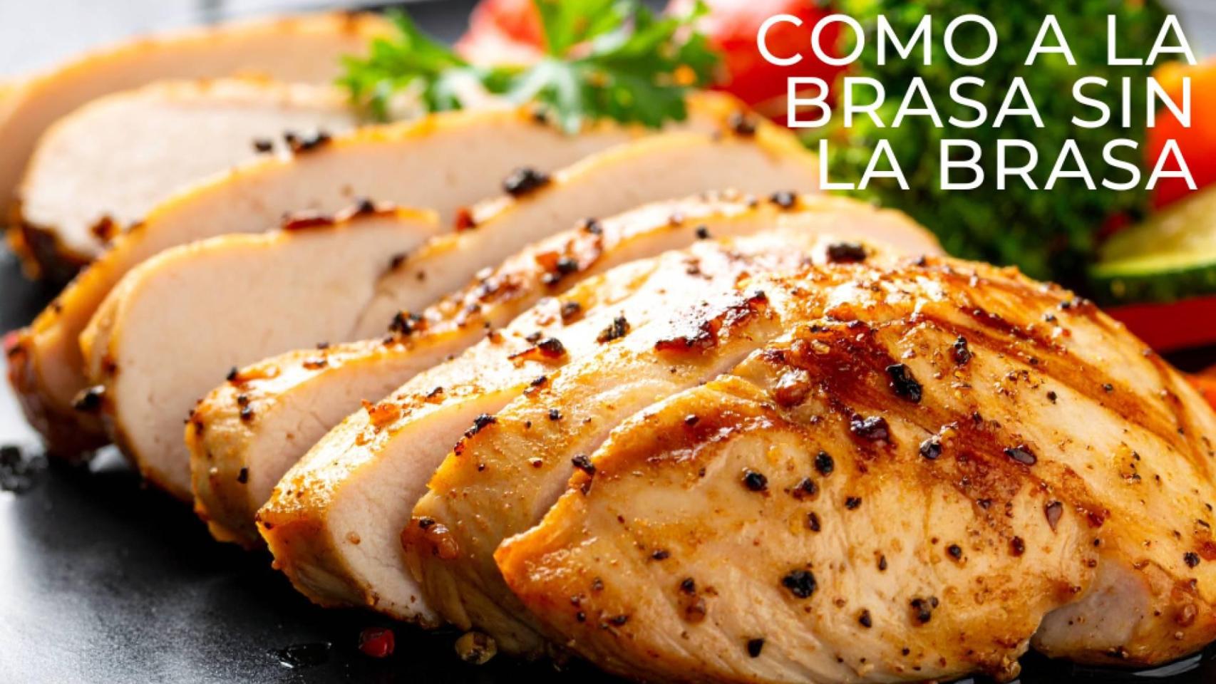 Pollo como a la brasa pero sin brasa