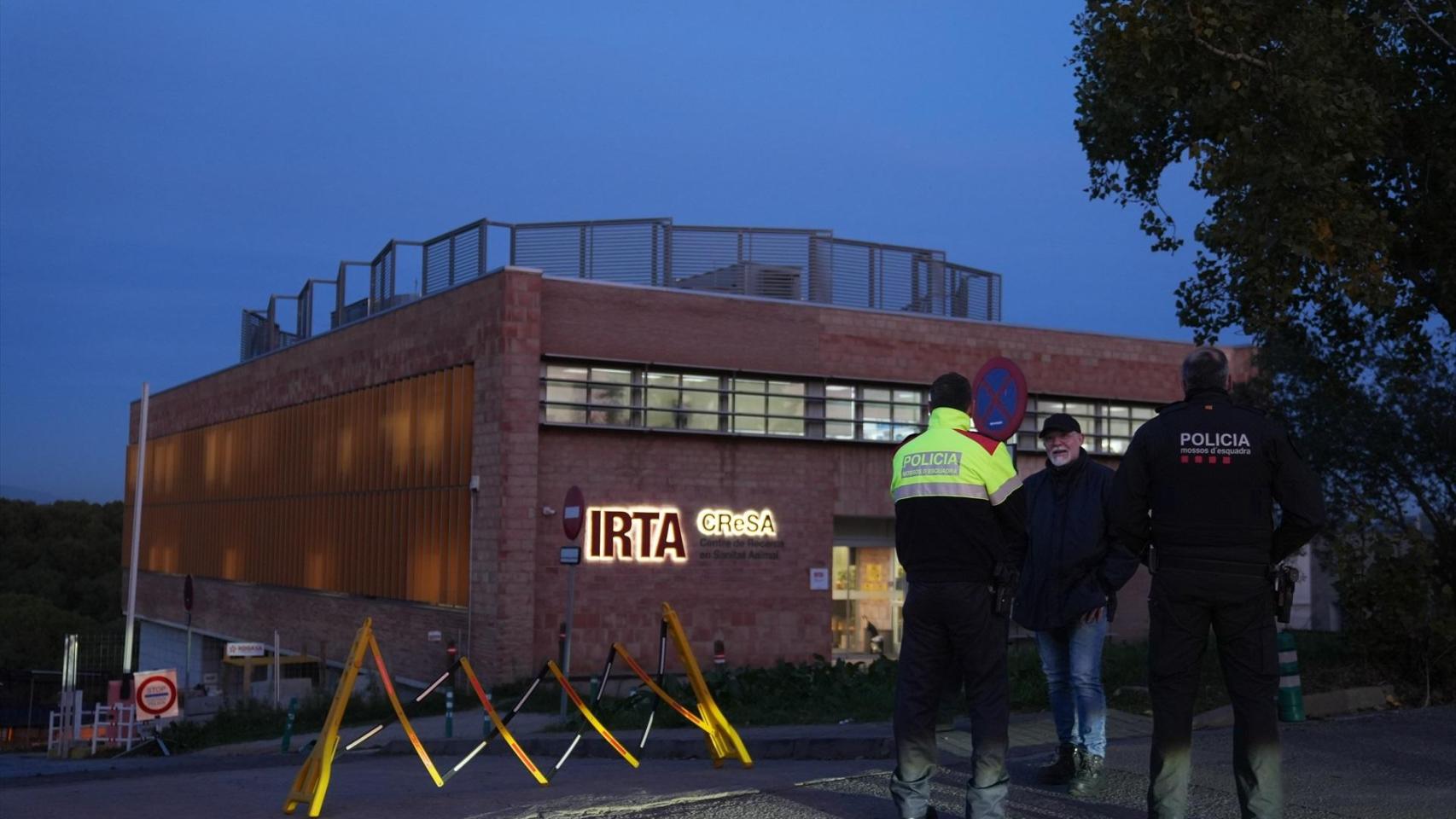 El laboratorio IRTA-CReSA, a primera hora de este jueves