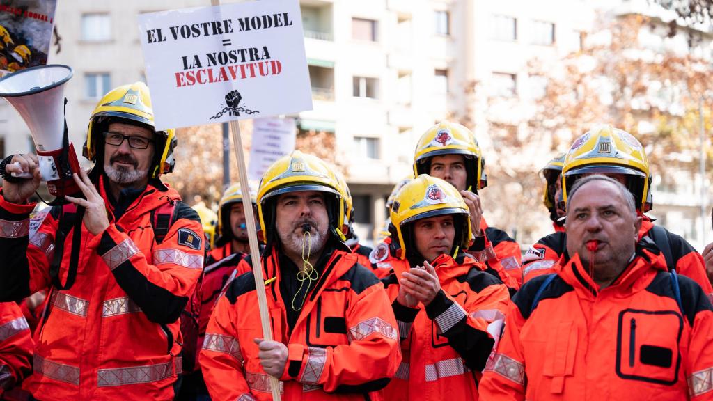 Manifestación bomberos