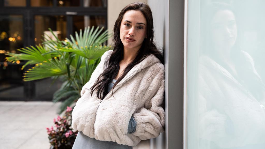 La actriz Asia Ortega