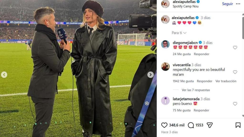 Alexia Putellas, convidada de luxe al Barça-Eintracht de la Champions League al Camp Nou