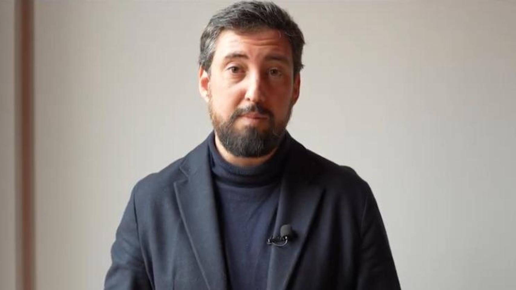 El presidente del Grupo Municipal del PSC en el Ayuntamiento de Badalona, Fernando Carrera