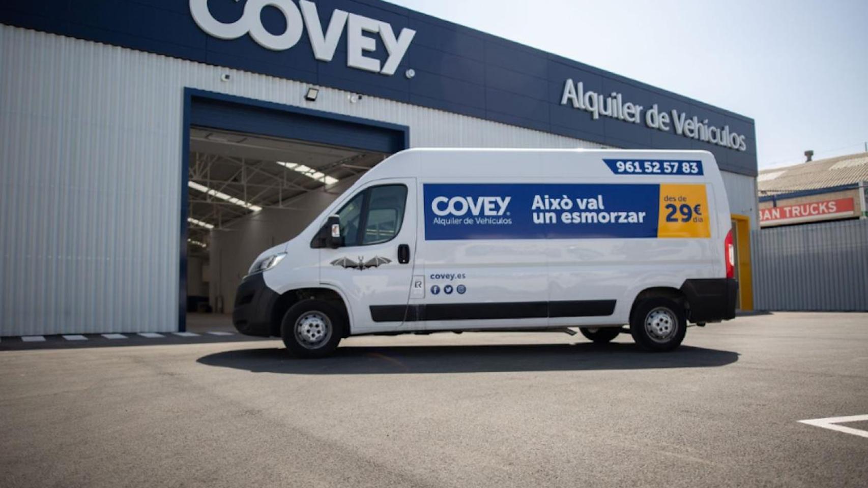 Furgoneta de Covey en Valencia