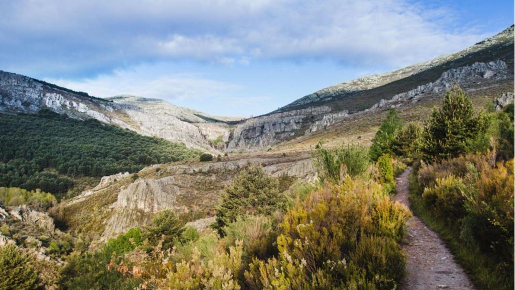 Camino en el Pirineo catalán