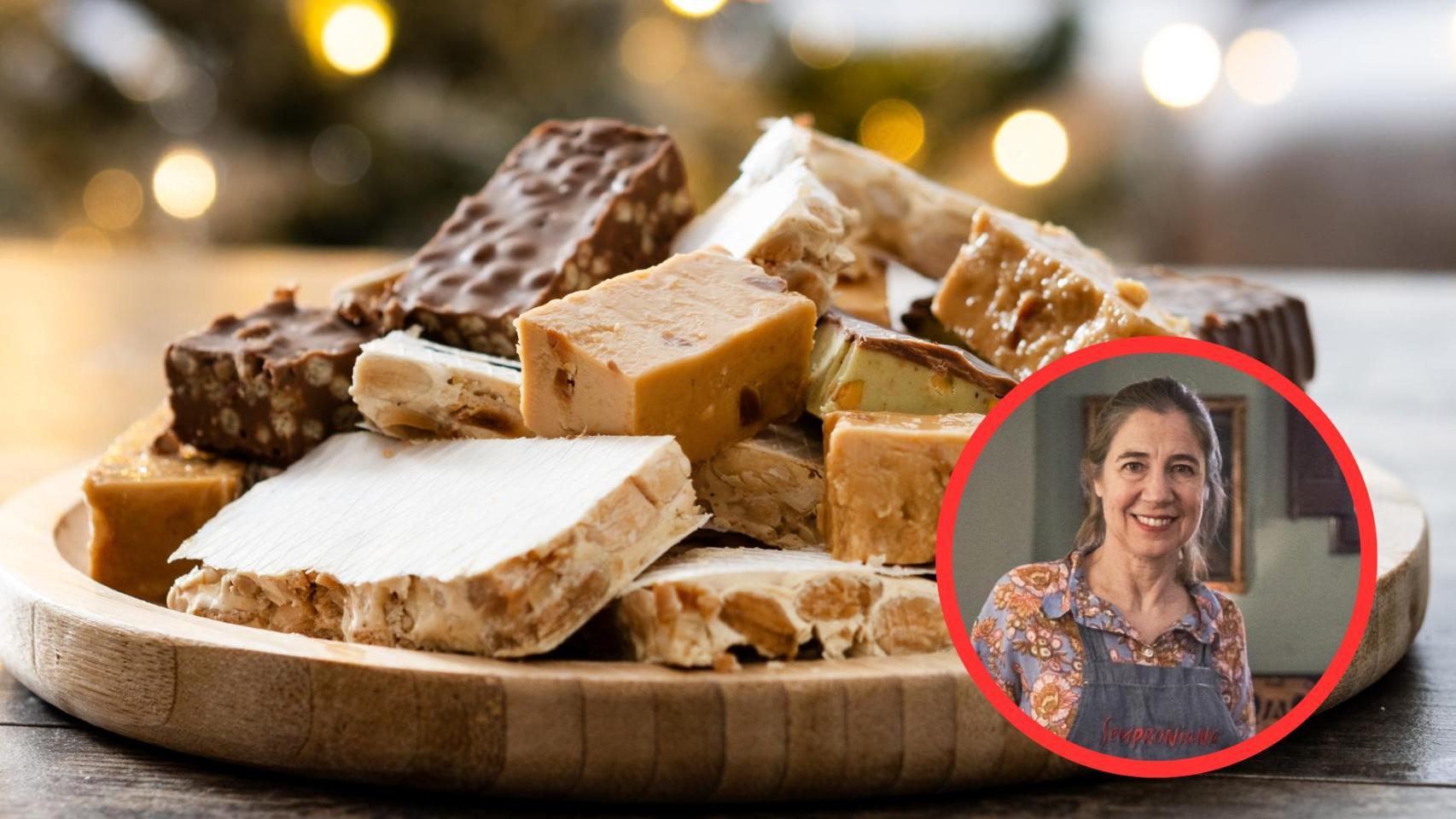 Turrones y Ada Parellada