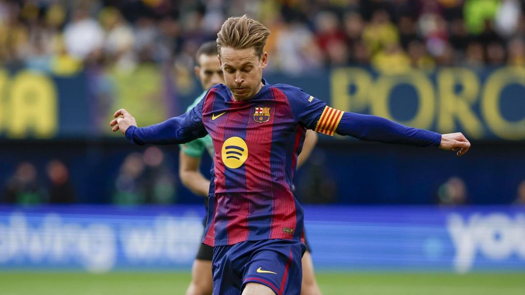 Frenkie de Jong, contra el Villarreal