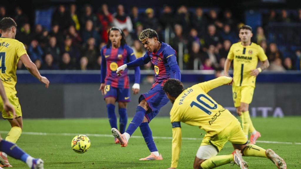 Lamine Yamal marca el segundo gol del Barça