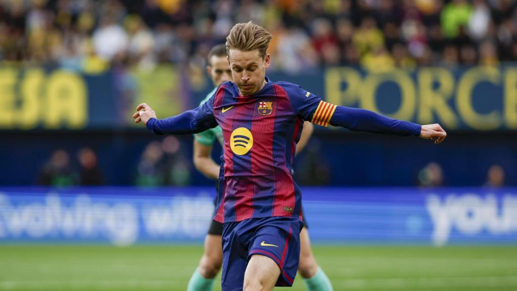 Frenkie de Jong, contra el Villarreal
