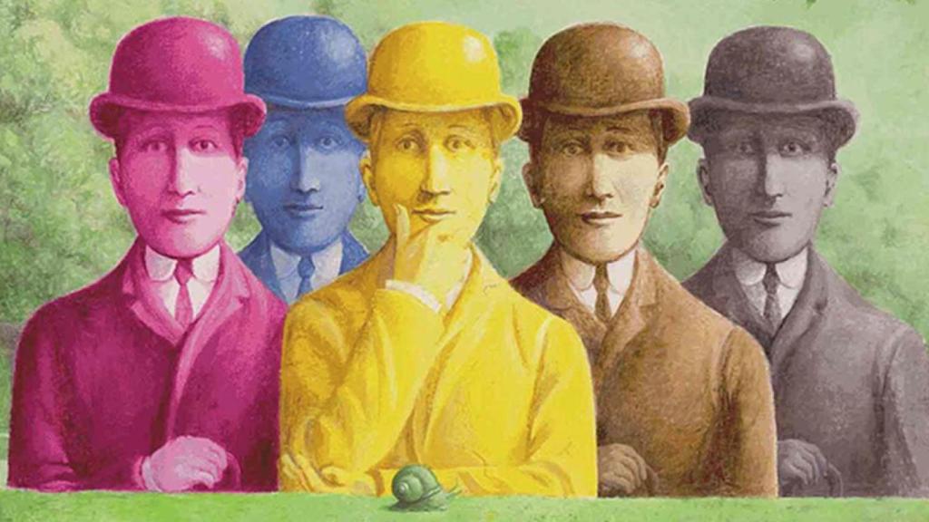 Una ilustración de 'La merienda del señor verde', de Javier Sáez Castán