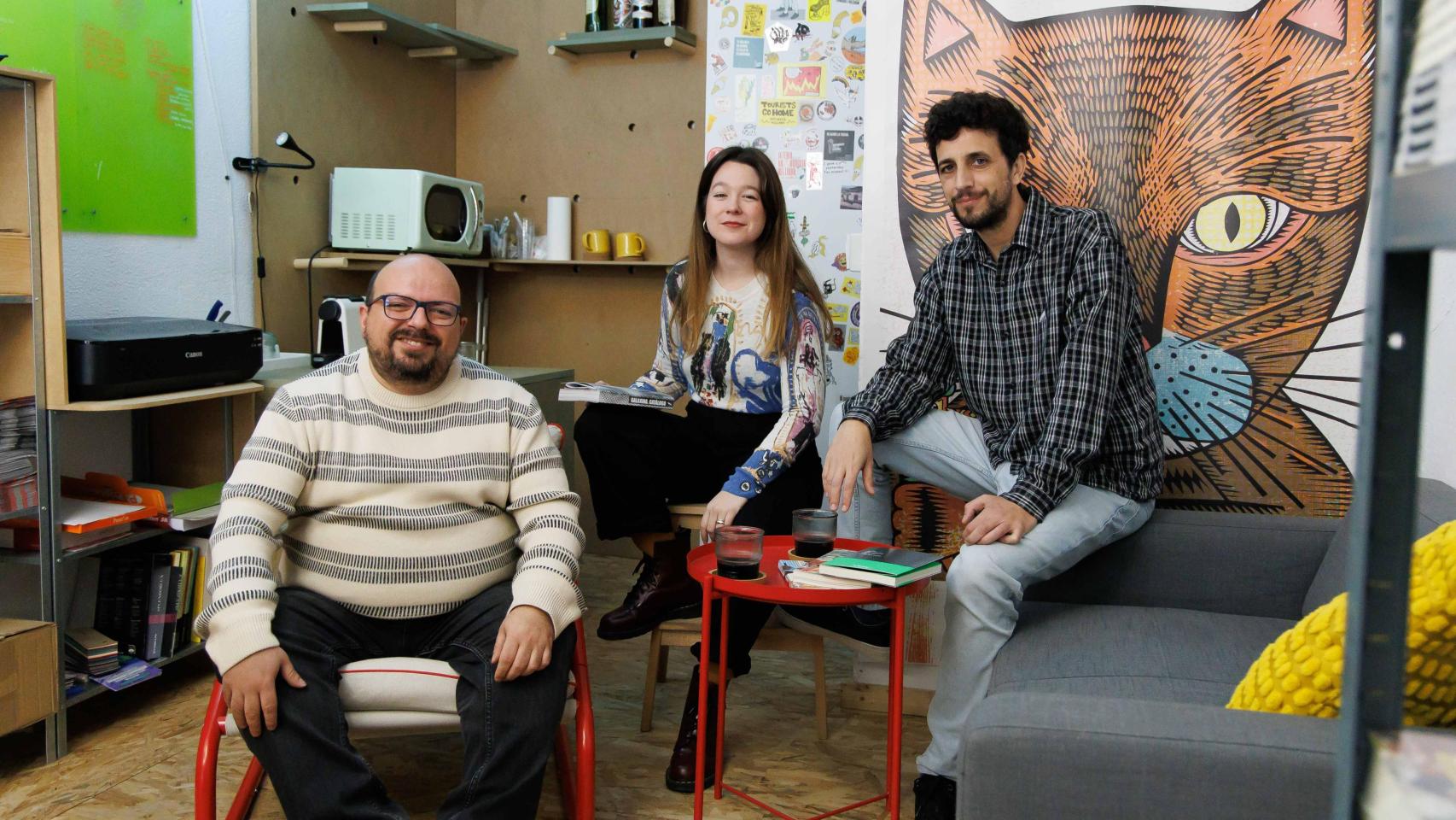 Los socios de la editorial Barrett