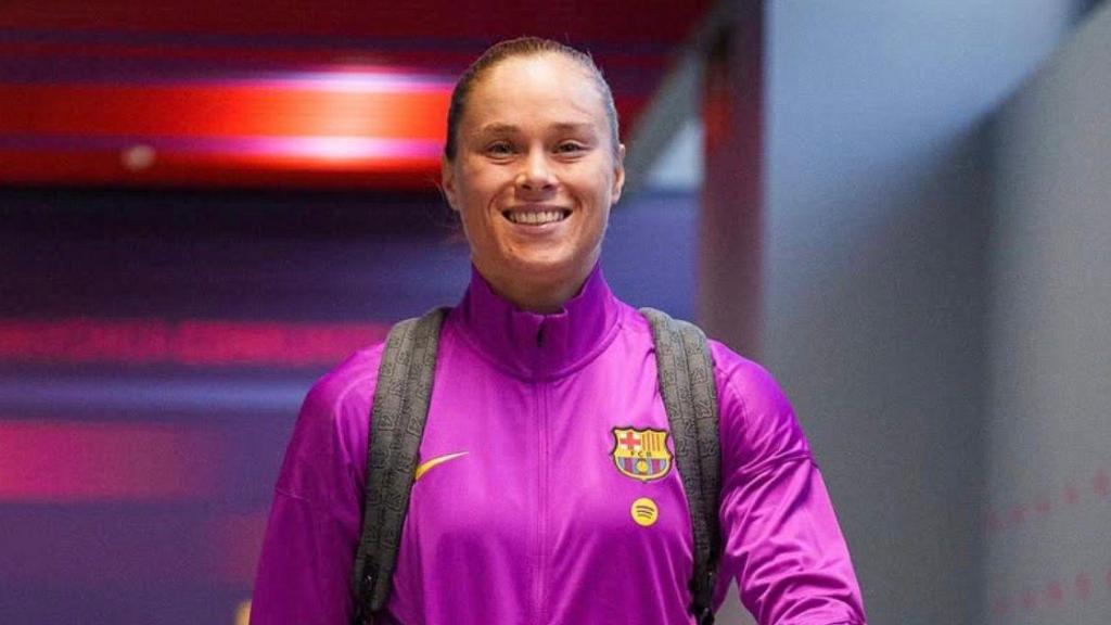 Ewa Pajor llega al Johan Cruyff para enfrentarse al Deportivo con el Barça Femenino