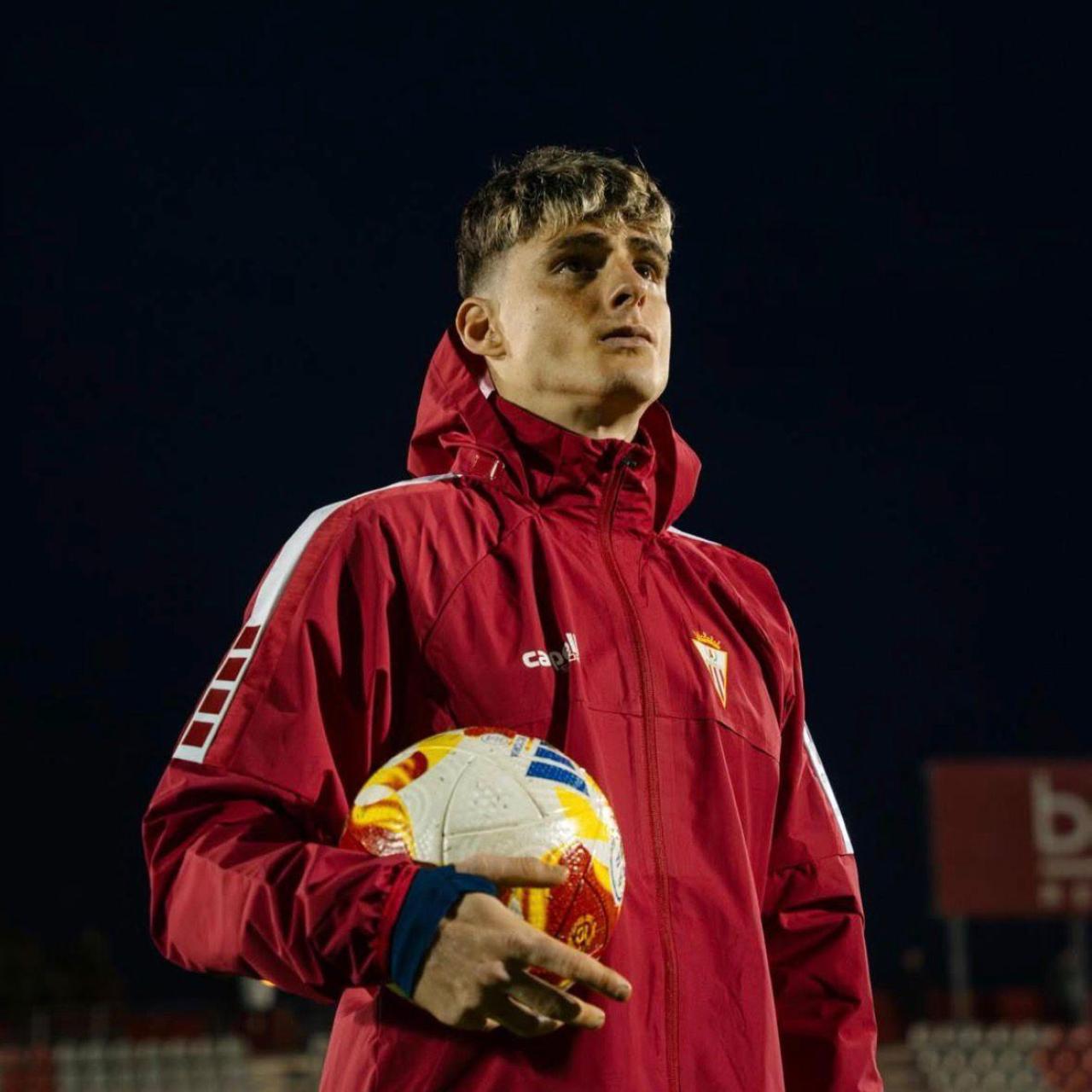 Èric Montes amb l'Algeciras