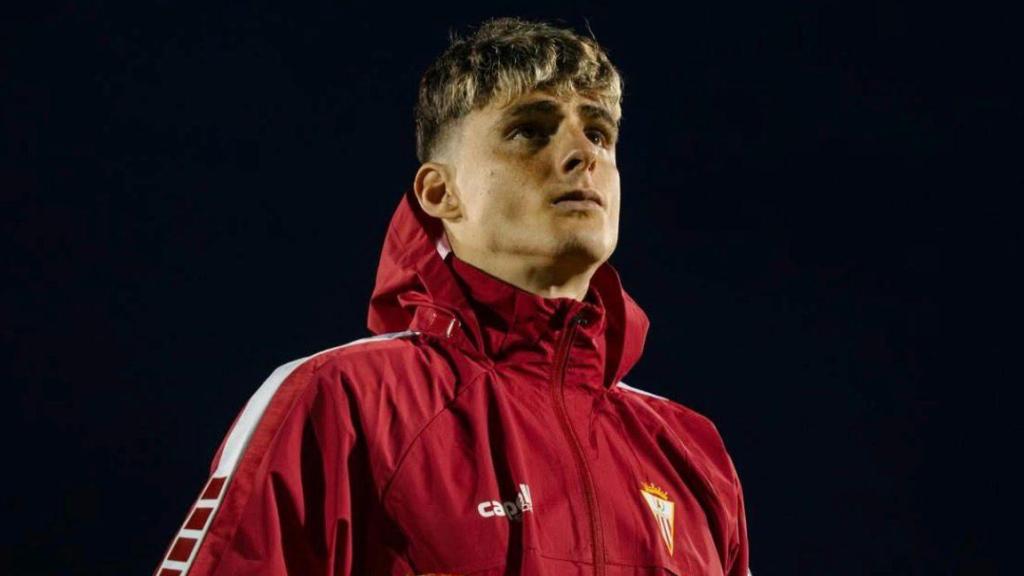 Èric Montes amb l'Algeciras