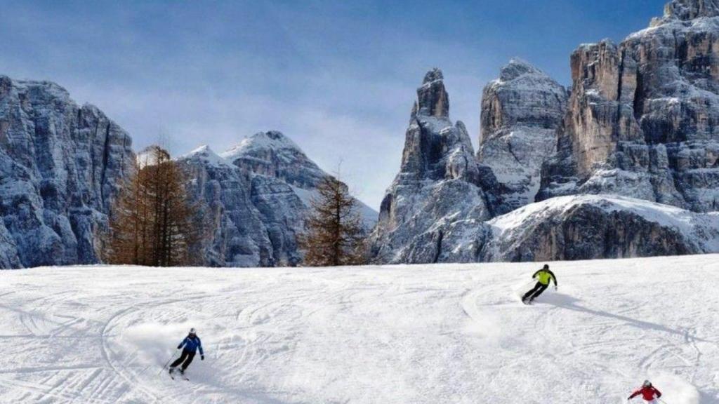 Las Dolomitas nevadas