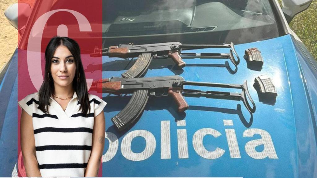 Armas decomisadas por los Mossos d'Esquadra