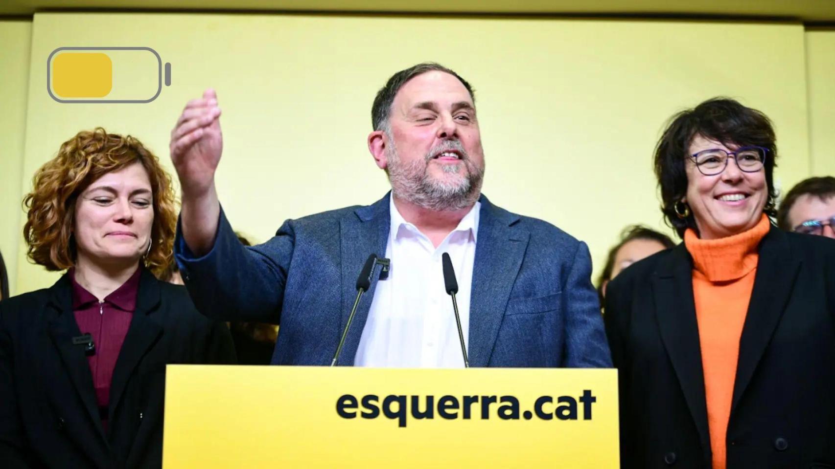 Oriol Junqueras, presidente de ERC