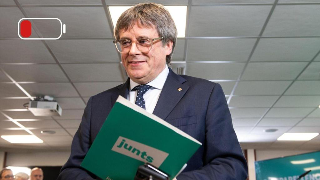 Carles Puigdemont, presidente de Junts