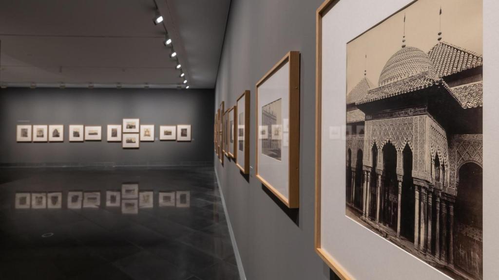 Imatge de l'exposició dedicada a Charles Clifford, al Museu de la Universitat de Navarra, a Pamplona.