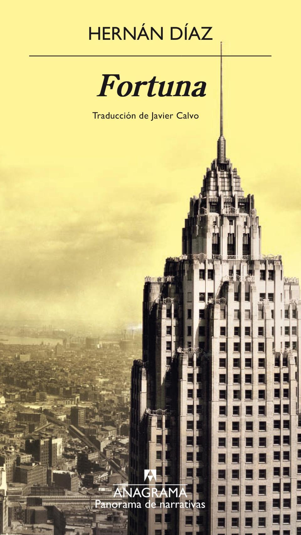 Portada del llibre d'Hernán Díaz